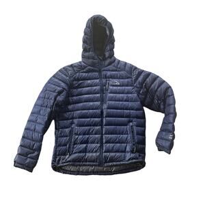 LL BEAN ULTRALIGHT 850 DOWN JACKET NIGHT BLUE DOWNTEK PACKABLE MENS SIZE Large